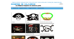 Desktop Screenshot of imagenesdecalaveras.org