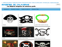 Tablet Screenshot of imagenesdecalaveras.org